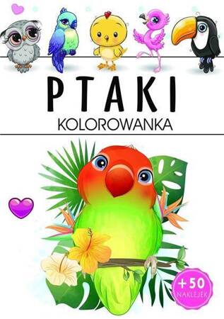 Ptaki kolorowanka