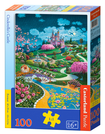 Puzzle 100 Cinderella's Castle / Zamek Kopciuszka