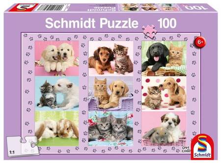 Puzzle 100 Przyjaciele G3