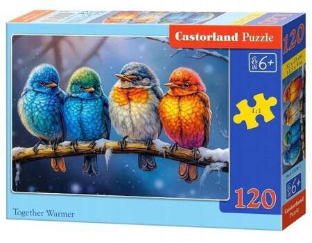 Puzzle 120 Together Warmer / Razem cieplej