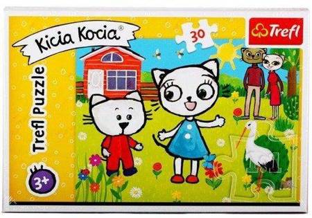 Puzzle 30. Kicia Kocia. Przygody Kici Koci