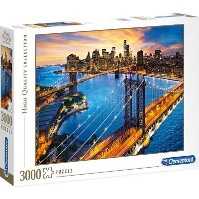 Puzzle 3000 elem  New York High quality collection