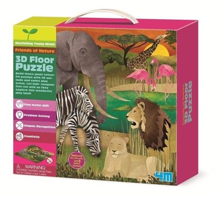 Puzzle 3D  Safari