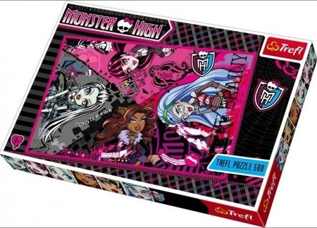Puzzle 500 Monster High. Dziewczyny górą TREFL