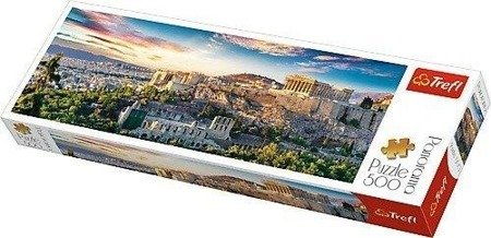 Puzzle 500 Panorama - Akropol, Ateny TREFL