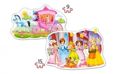 Puzzle Contour 2x The Princess Ball