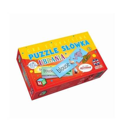 Puzzle słówka 3 - ubrania