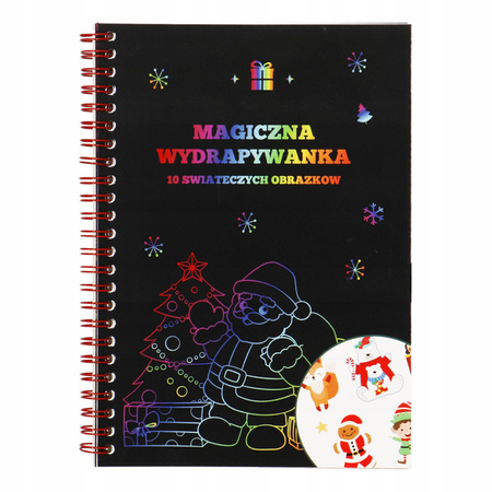 WYDRAPYWANKA ŚWIĄTECZNA Z OBRAZKAMI