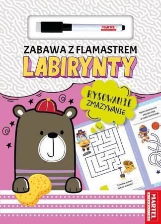 Zabawa z flamastrem. Labirynty