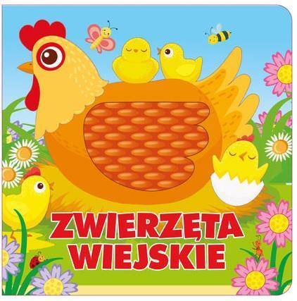 Zwierzęta wiejskie. Książeczka sensoryczna